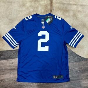 Nike On-Field NFL Indianapolis Colts Carson Wentz #2 Blue Jersey Mens XL NWT